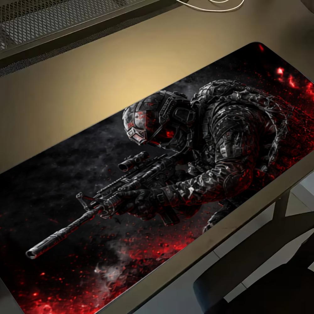 Desk Room Setup - Alfombrillas de ratón Soldier, accesorios para
