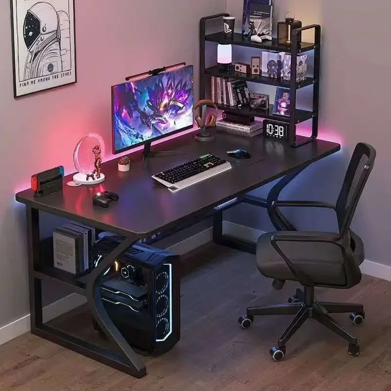 Desk Setup Art - Consola minimalista Q, escritorios para ordenador,