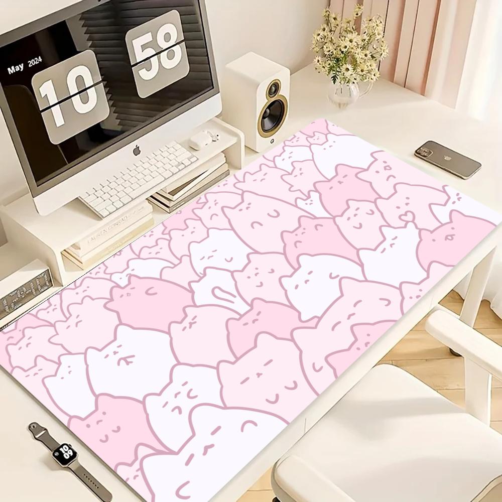Desk Setup Art - Alfombrilla de Ratón para Juegos, Alfombrilla