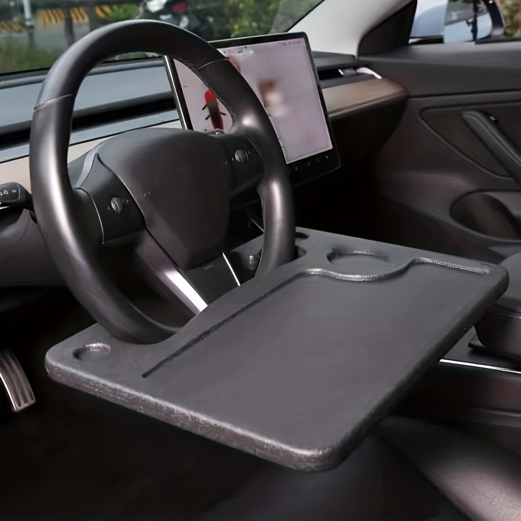 Desk Setup With Laptop - Bandeja Portátil para Coche, Soporte de