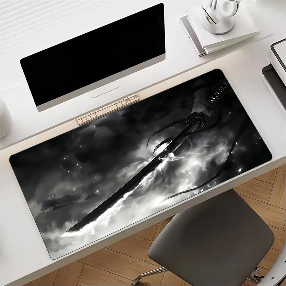 Desk Setup Gaming And Work - Alfombrilla de Escritorio con Estampado de