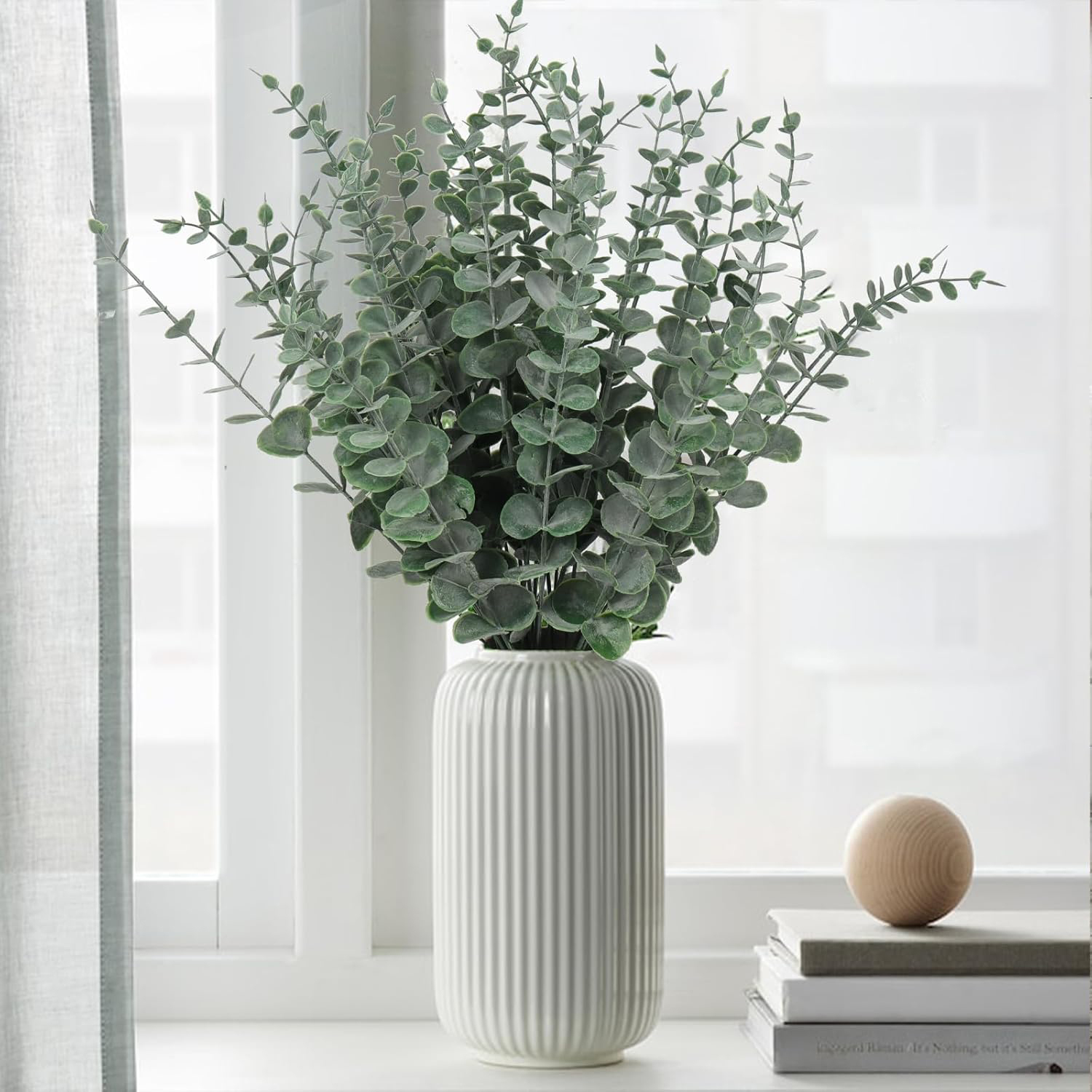 Desk Setup At Home - 10/20 piezas plantas artificiales hojas de