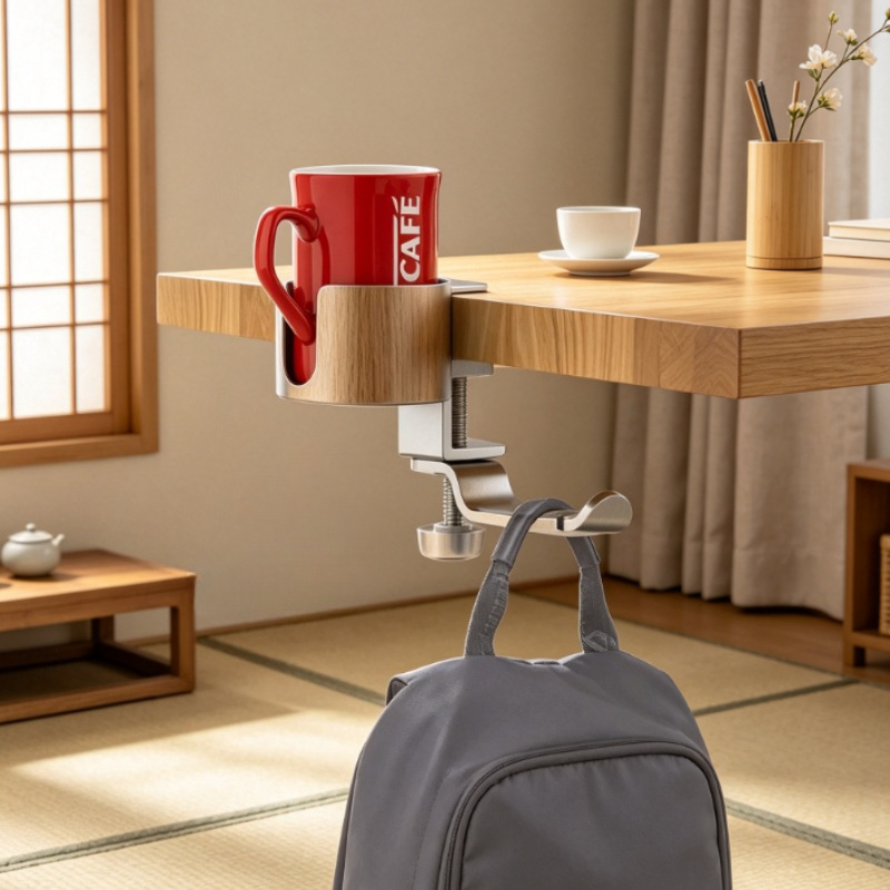 Desk Setup Gaming - Soporte Giratorio Premium para Tazas, de