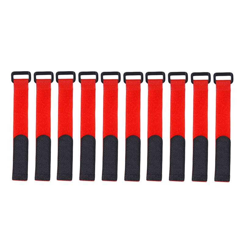 Cable Velcro Strap - 10 unids/set Velcro Tie reutilizable caña
