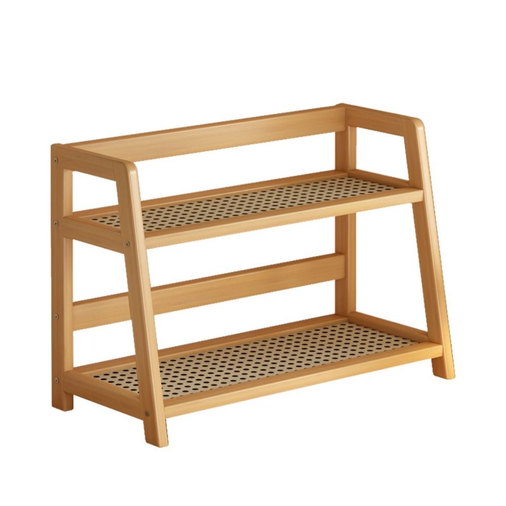 Desk Setup Shelf - Estante de almacenamiento de madera para