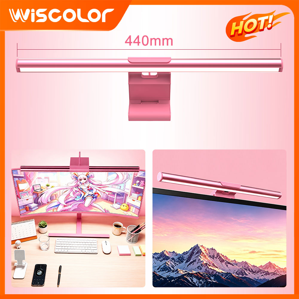 Desk Room Setup - Barra de Luz LED para Monitor,