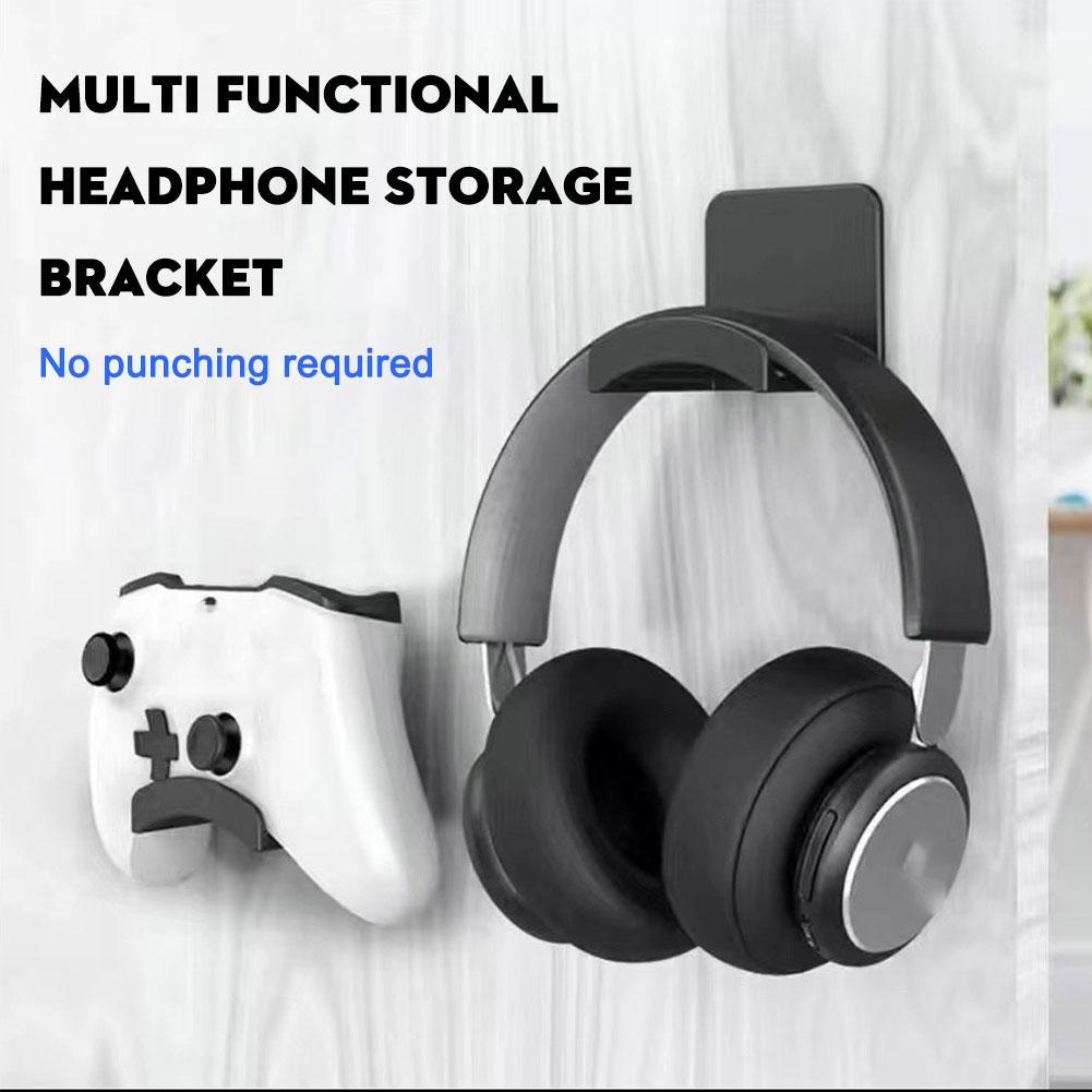 Desk Setup Gaming - Soporte de Pared para Auriculares sin