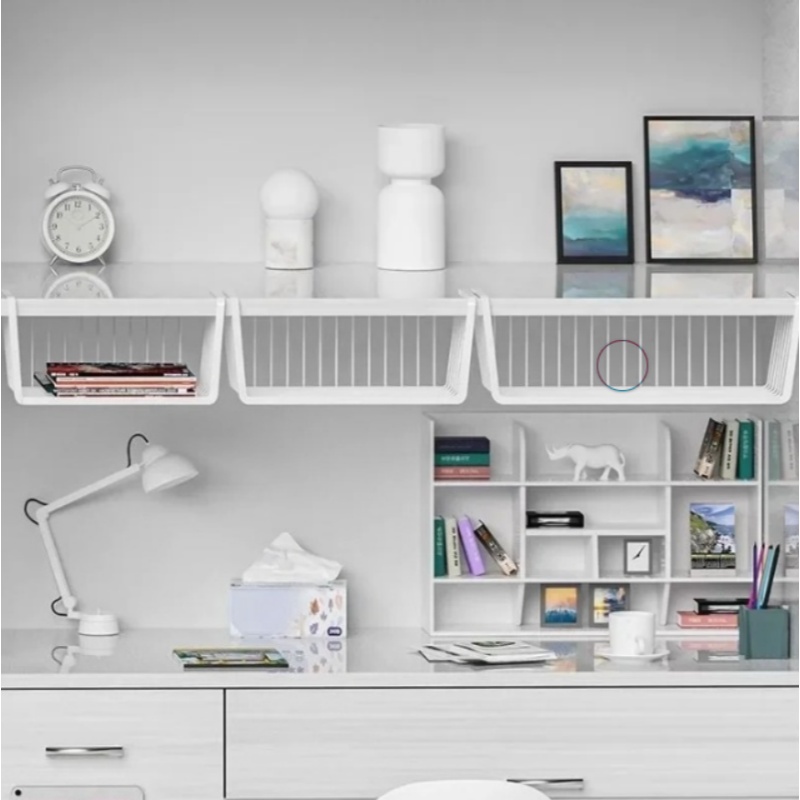 Desk Setup Shelf - Estante de almacenamiento de niveles para