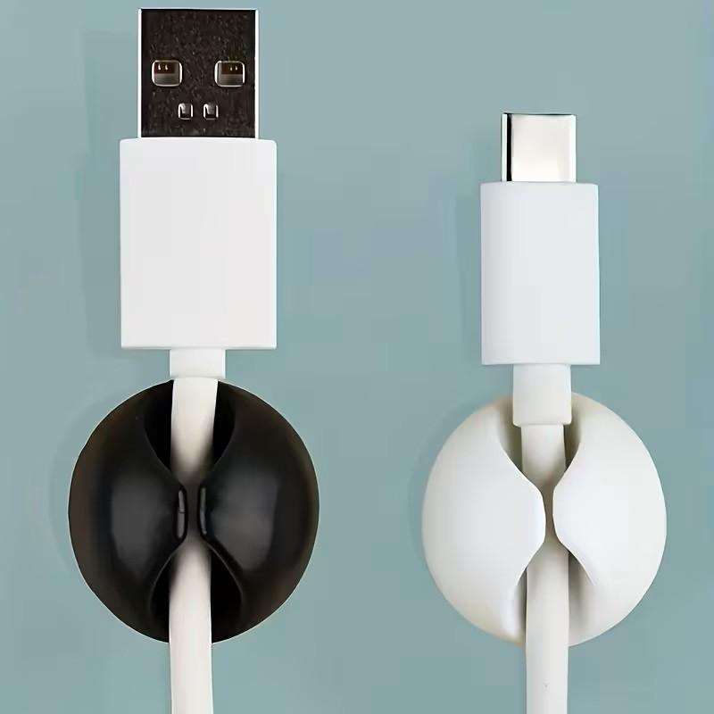 Desk Setup At Home - Juego de organizadores de cables de