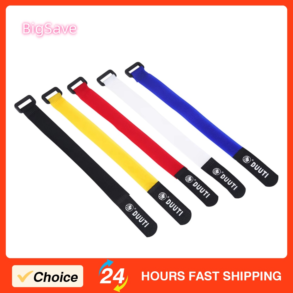Cable Velcro Strap - DUUTI 25cm correas de bicicleta deportes