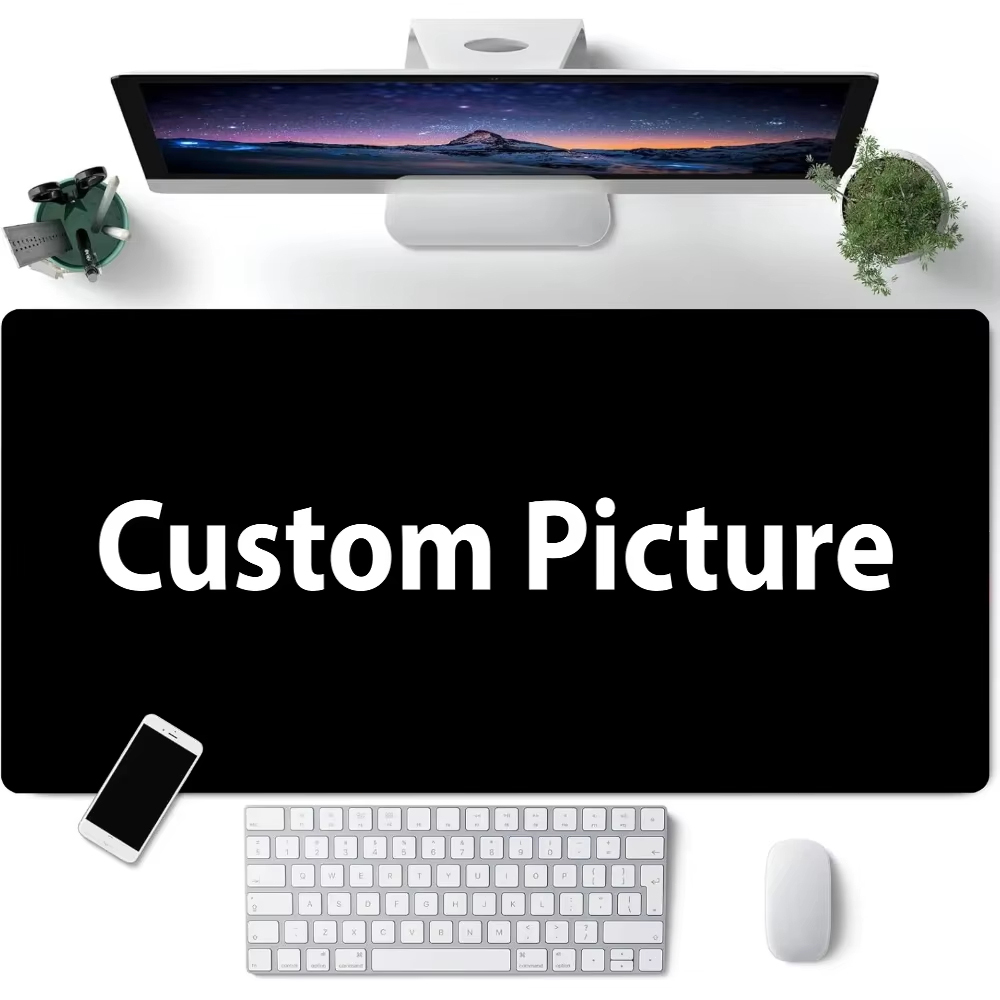Desk Setup Gaming - Alfombrilla de ratón personalizada con foto,
