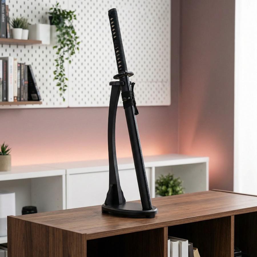 Desk Setup Shelves - Soporte Vertical para Katana, Exhibidor de