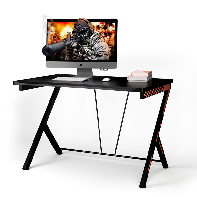 Desk Setup Ergonomics - Escritorio ergonómico moderno para computadora, tablero