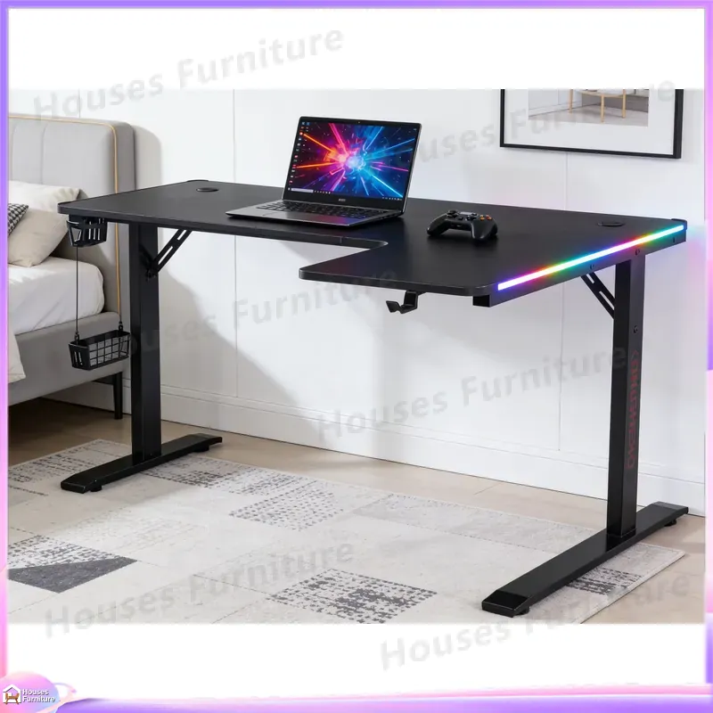 Desk Setup Ergonomics - Escritorio Gamer Grande de 160 cm