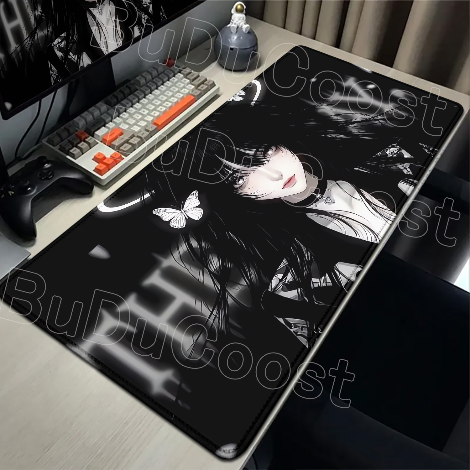 Desk Setup Dark - Recién llegado, alfombrilla de ratón HD