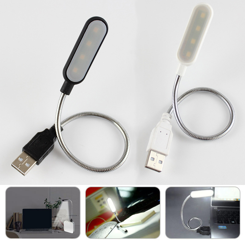 Mini lámpara de libro de 4 LED - Desk Setup With Laptop reseña y precio