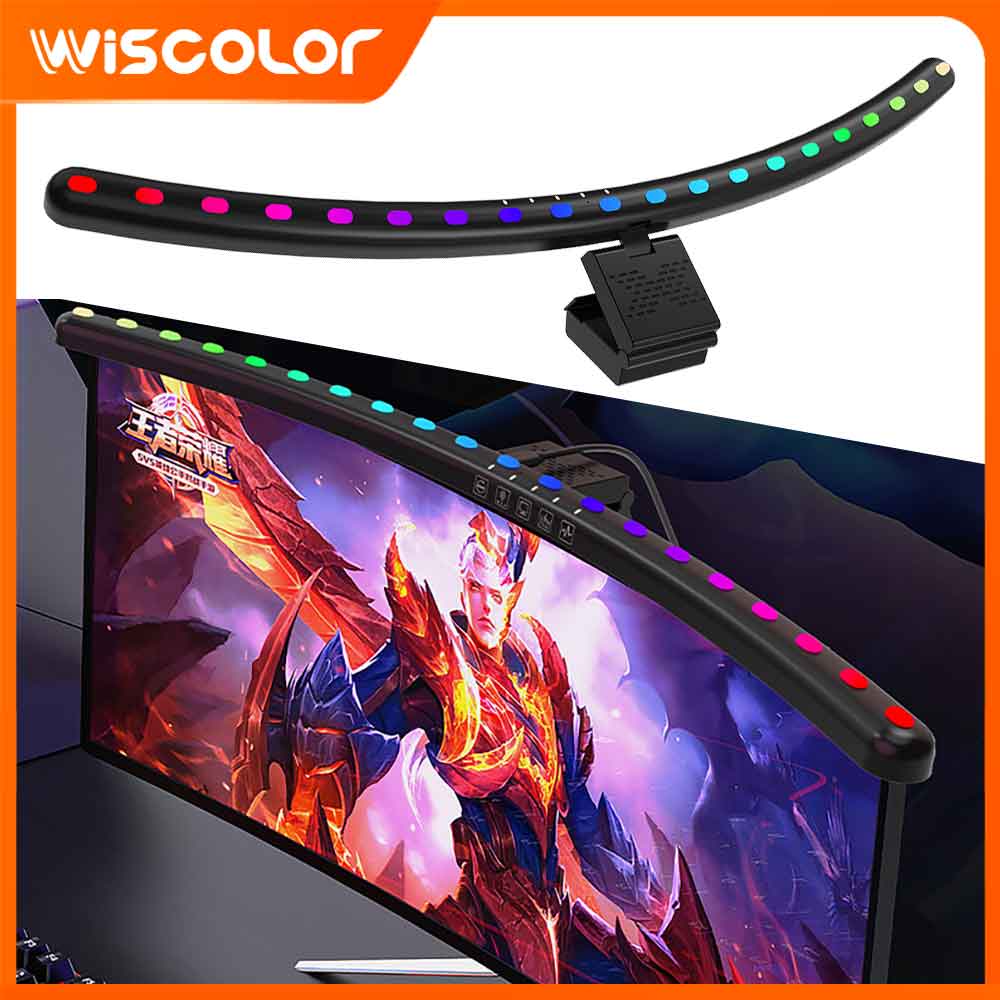 Barra de Luz RGB para Monitor, - Desk Room Setup reseña y precio