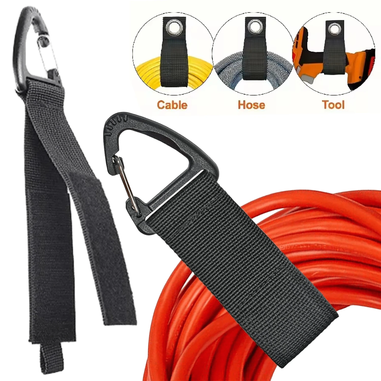 Correa de almacenamiento de he - Cable Velcro Strap reseña y precio