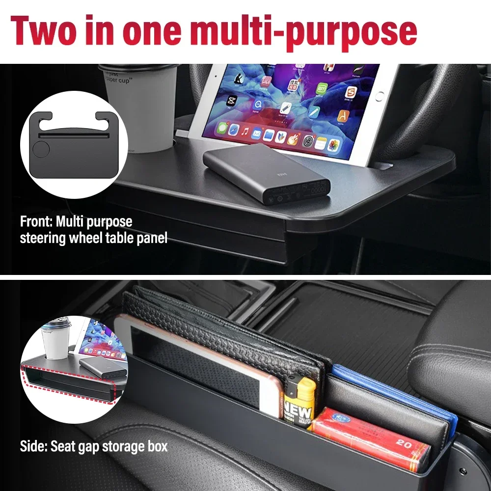 Bandeja Multiusos para Coche,  - Desk Setup With Laptop reseña y precio