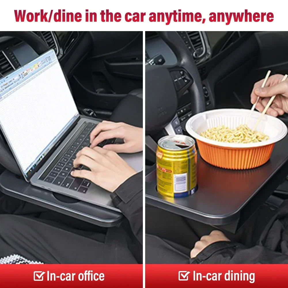 Bandeja Multiusos para Coche,  - Desk Setup With Laptop reseña y precio