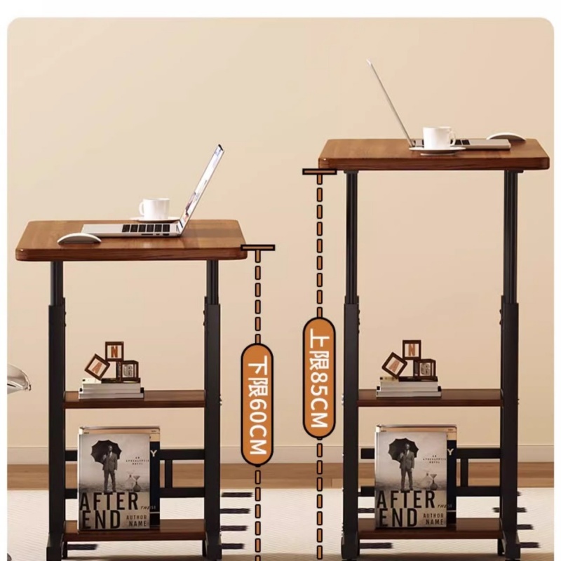 Mesa de Noche Móvil con Ruedas - Desk Setup With Laptop reseña y precio