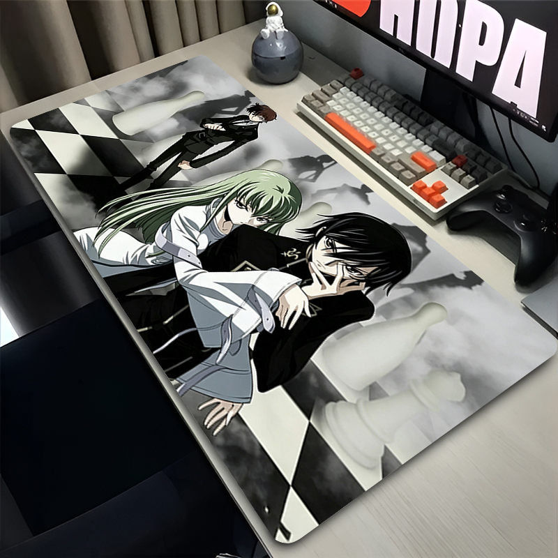 Alfombrilla de ratón de gran t - Desk Setup Essentials reseña y precio
