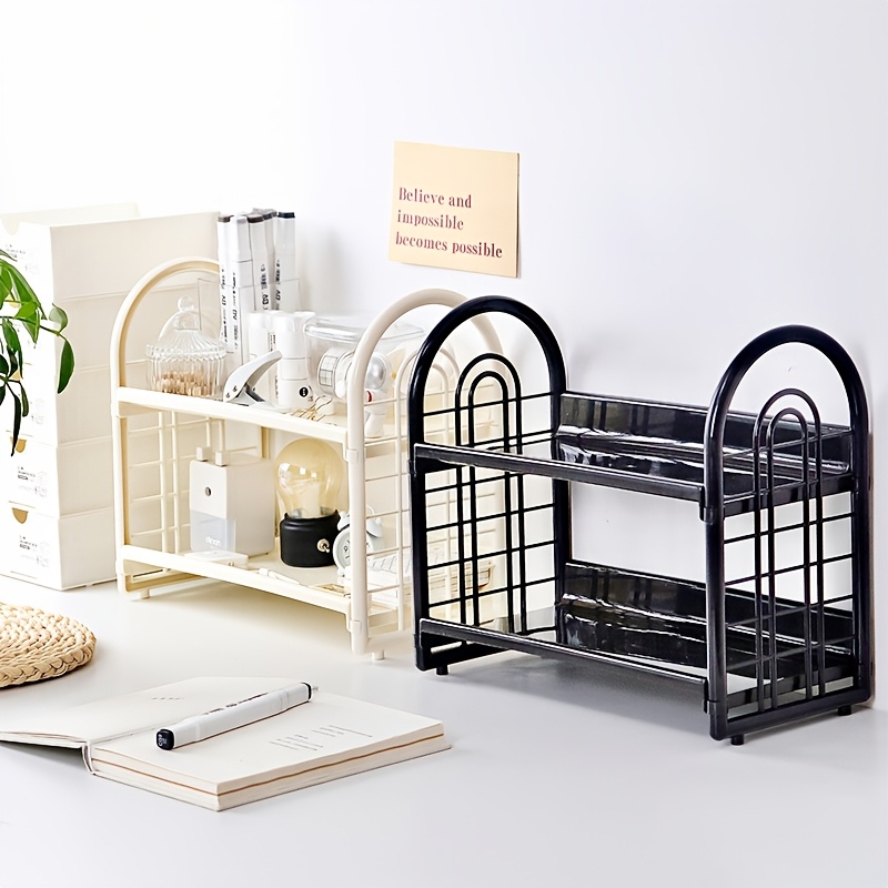 Estante organizador de escrito - Desk Setup Shelves reseña y precio