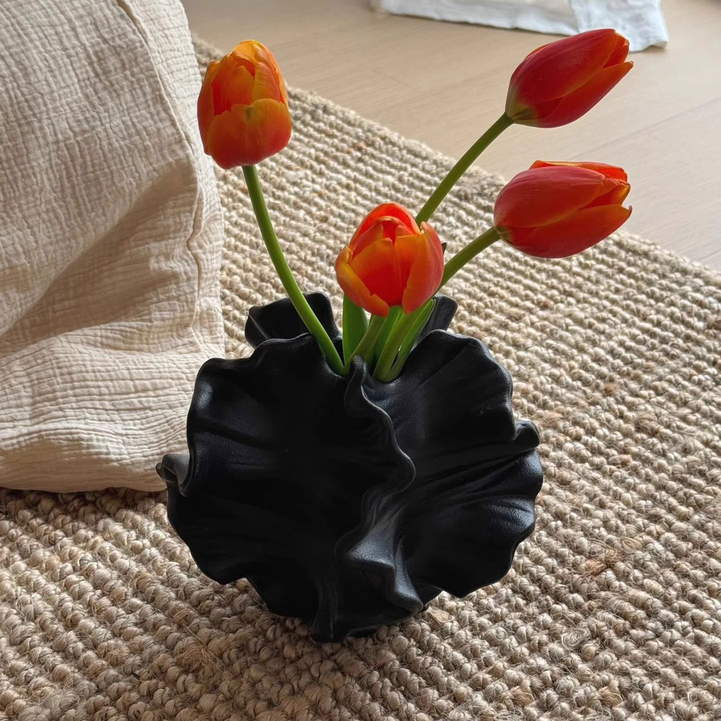 Jarrón de Resina con Forma Irr - Desk Setup Plant reseña y precio
