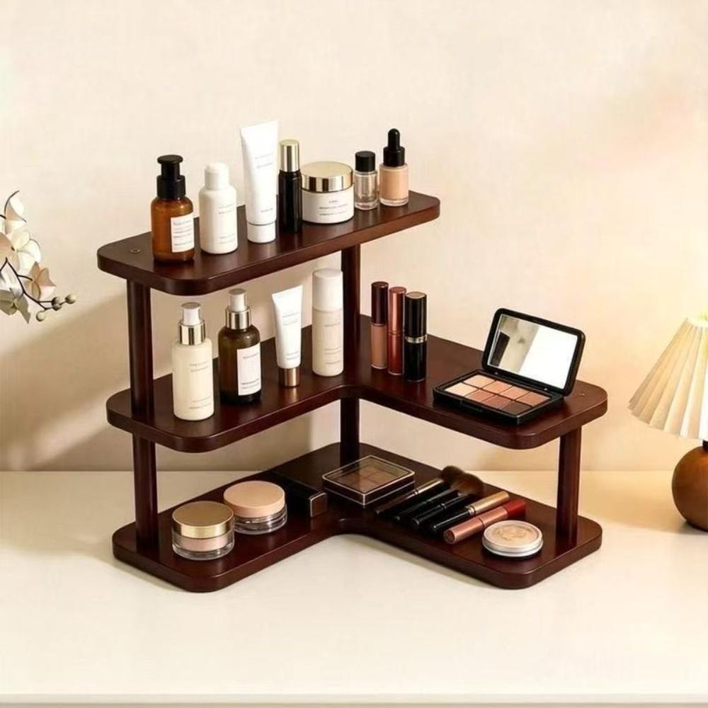 Estante de esquina de varios n - Desk Setup Shelf reseña y precio
