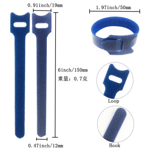 10 Uds. Lazos de cordón autoad - Cable Velcro Strap reseña y precio