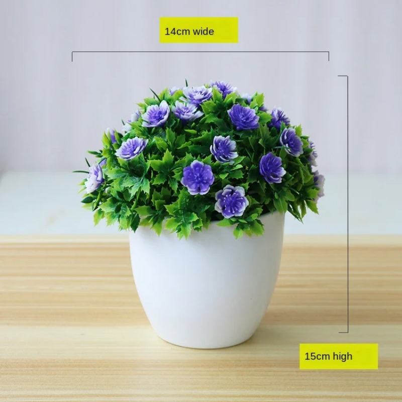 Plantas artificiales para deco - Desk Setup Plant reseña y precio