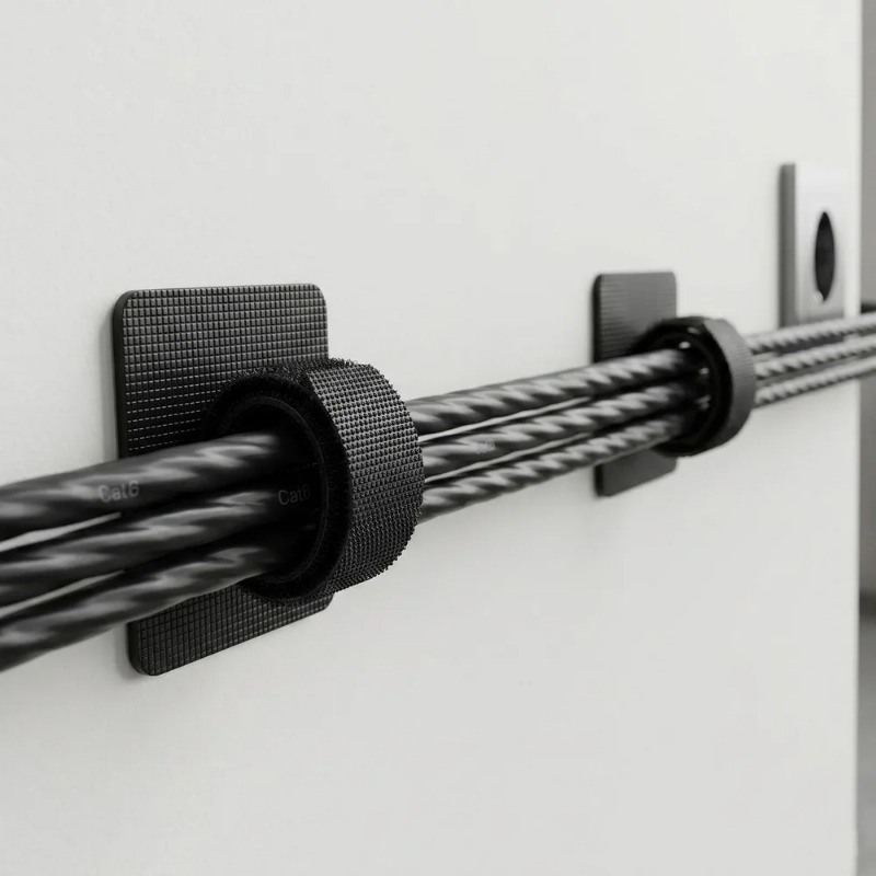 Juego de Organizadores de Cabl - Cable Velcro Strap reseña y precio