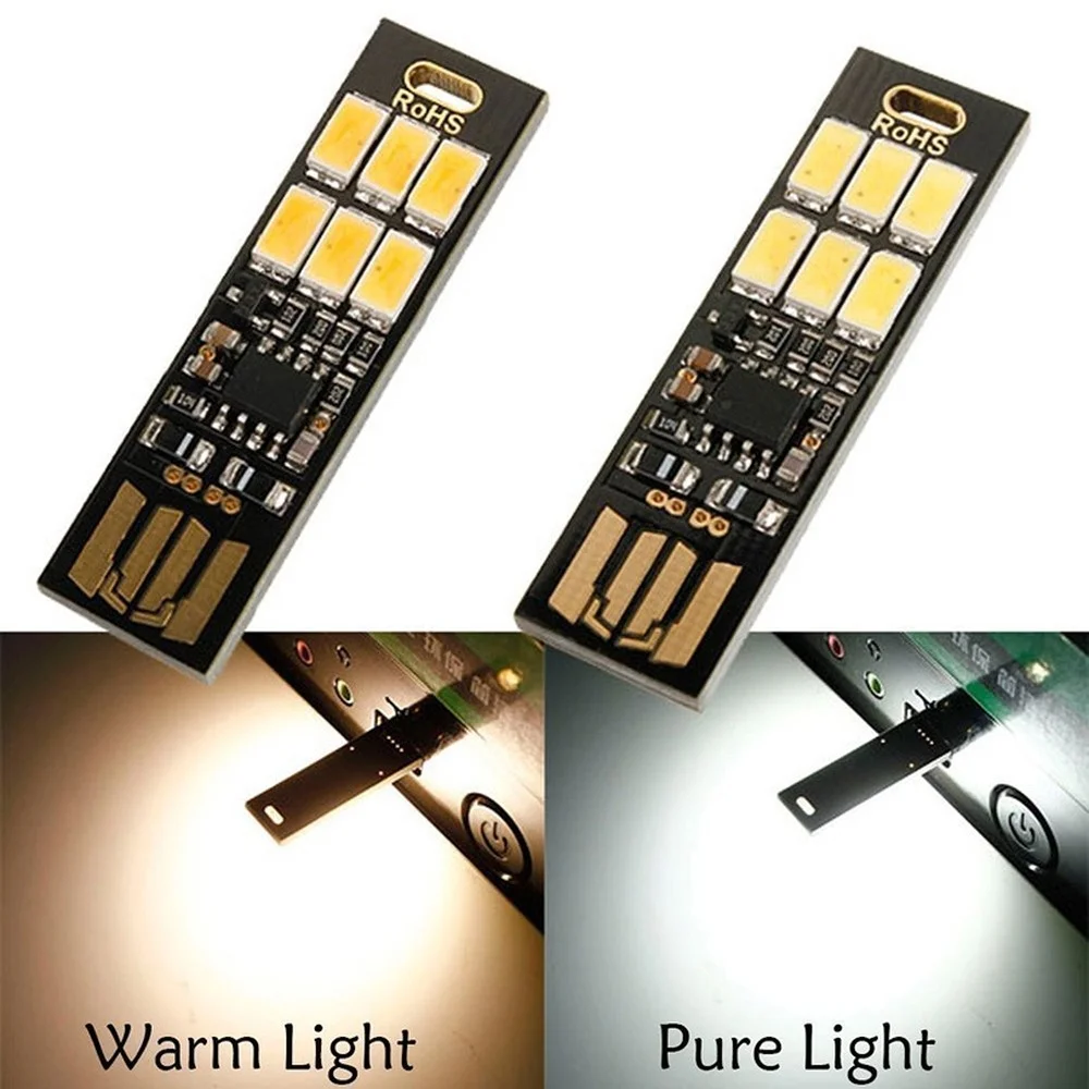 Mini Lámpara LED USB 5730 de 5 - Desk Setup With Laptop reseña y precio