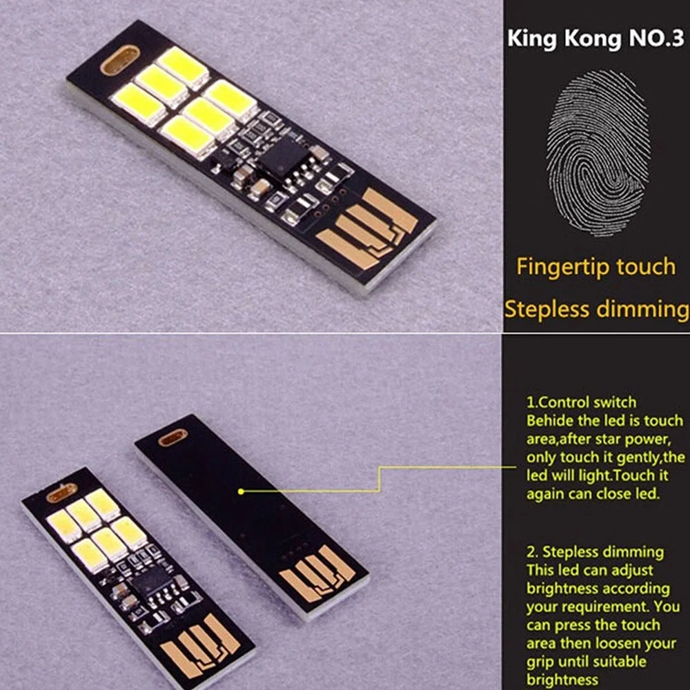 Mini Lámpara LED USB 5730 de 5 - Desk Setup With Laptop reseña y precio