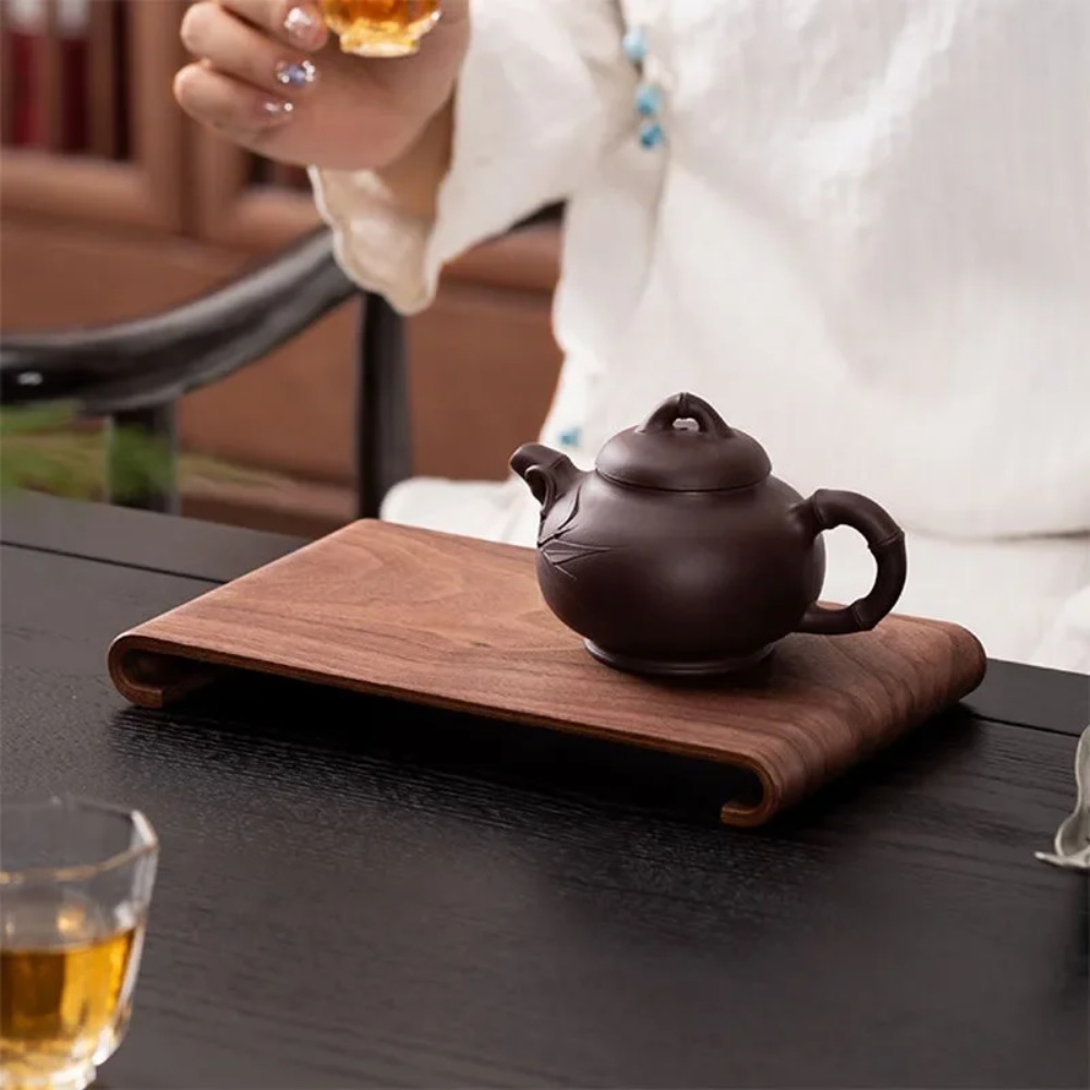 Bandeja de madera para té y ca - Desk Setup At Home reseña y precio