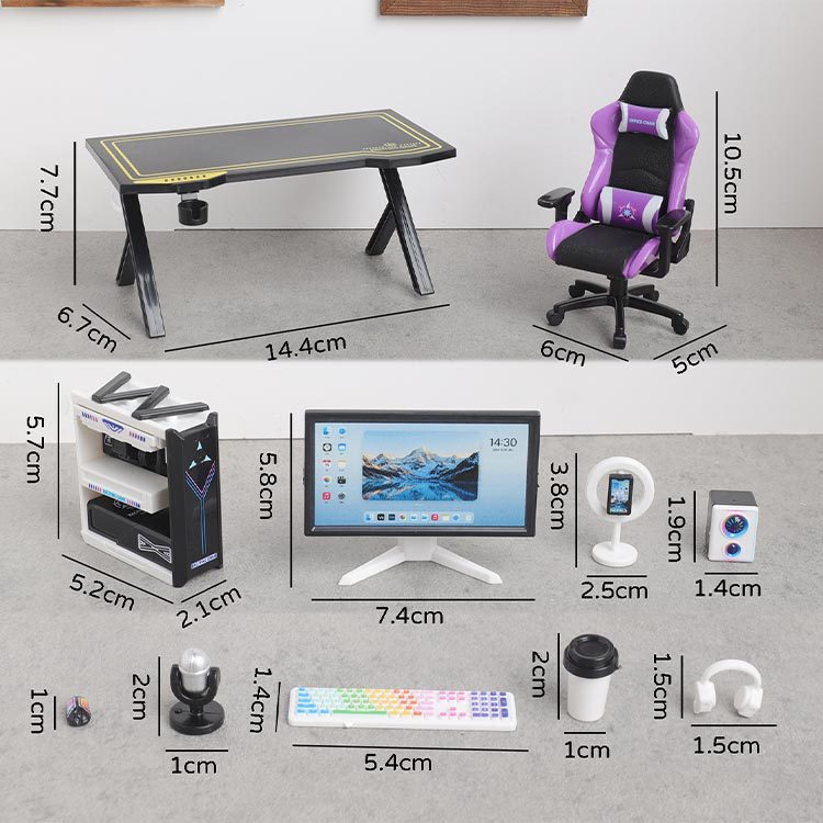 1 set de Mini Escritorio Gamin - Desk Room Setup reseña y precio