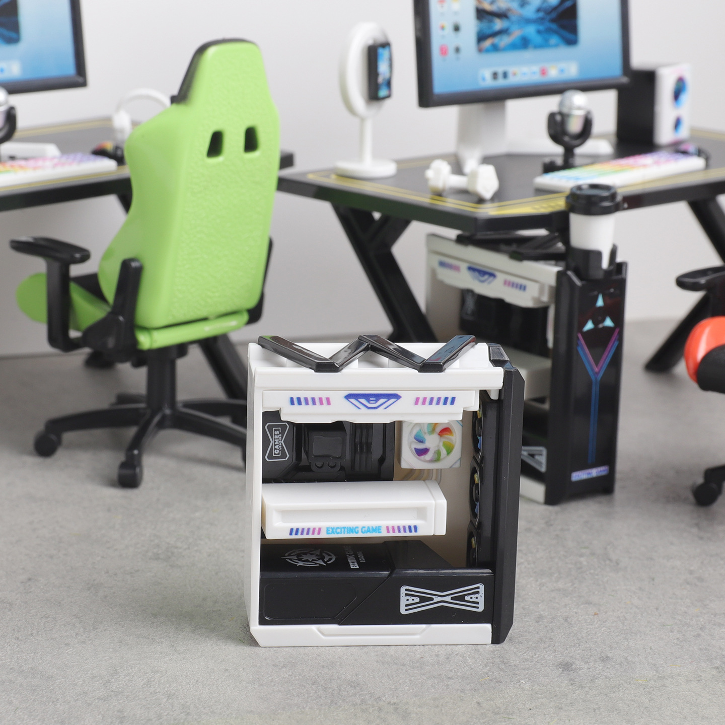 1 set de Mini Escritorio Gamin - Desk Room Setup reseña y precio