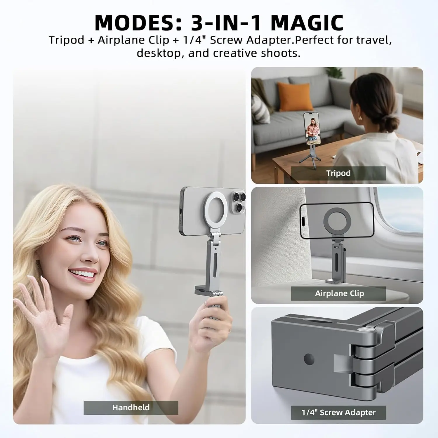 Soporte Magnético para Teléfon - Desk Setup Essentials reseña y precio