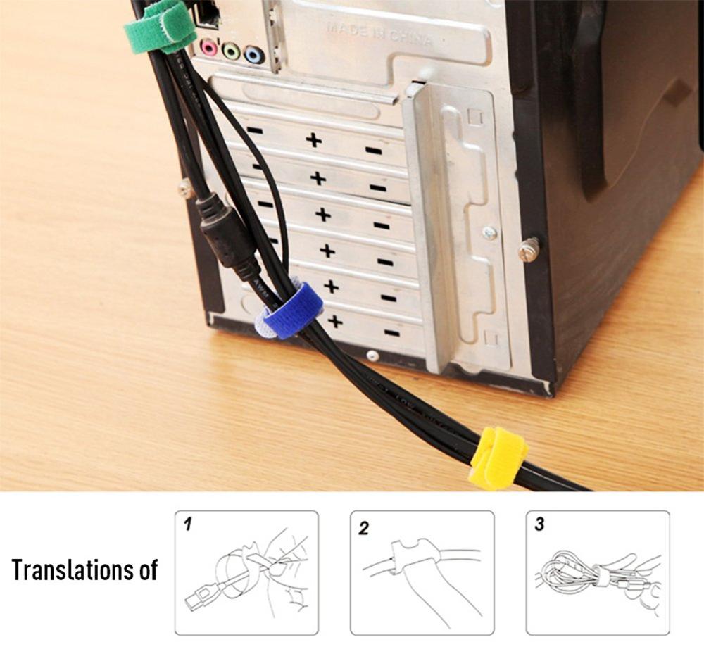 50 Uds. De bridas para cables  - Cable Velcro Strap reseña y precio