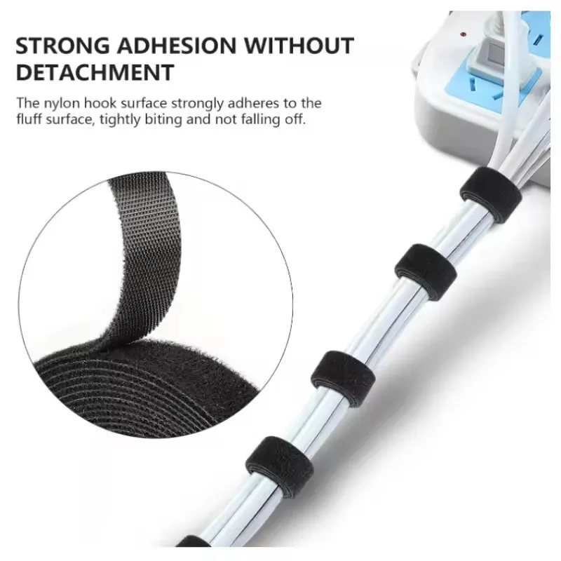 Organizador de Cables 1/5M, Or - Cable Velcro Strap reseña y precio
