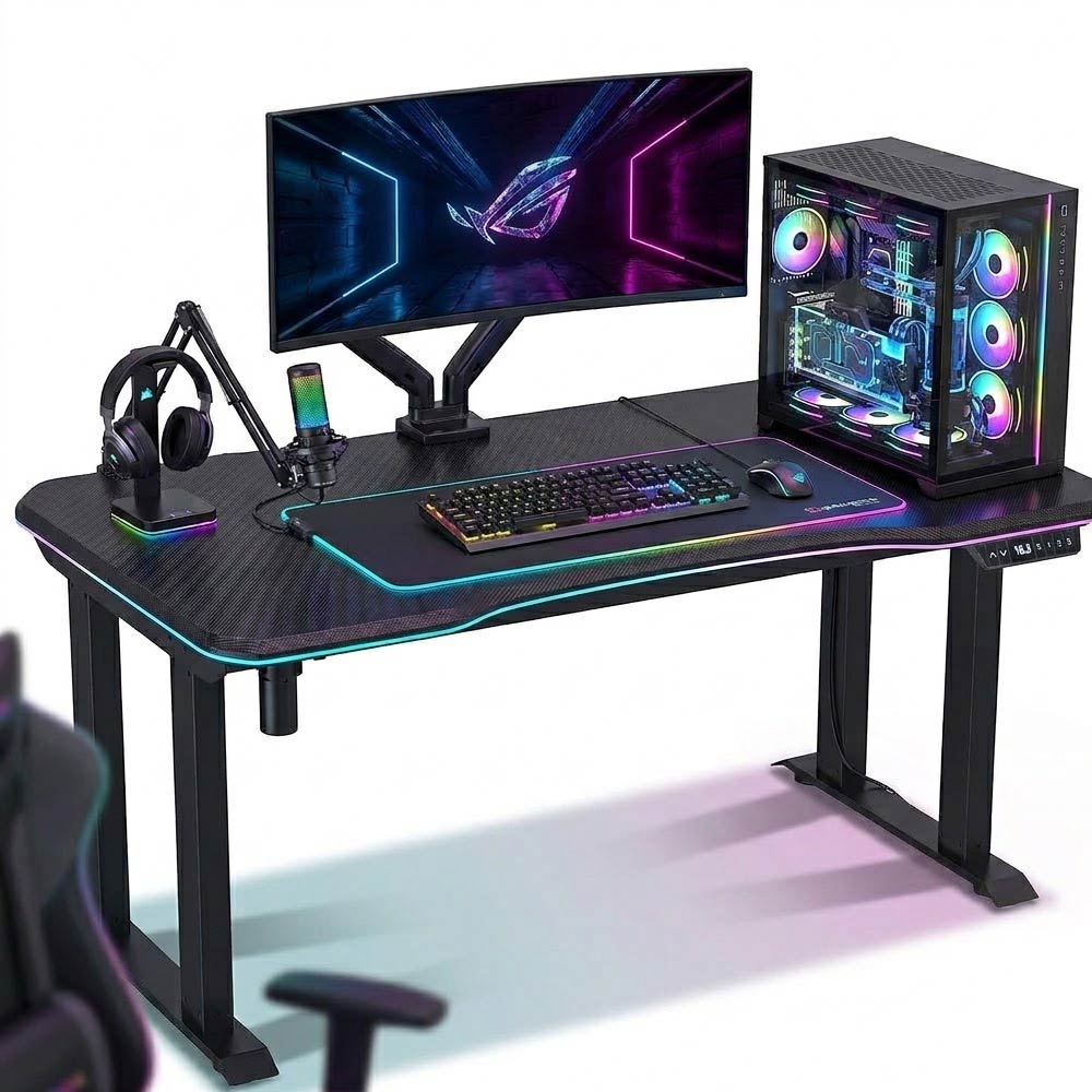Escritorio de Juego Eléctrico  - Desk Setup Ergonomics reseña y precio