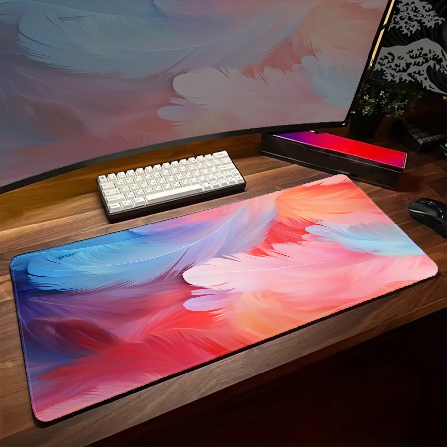 Alfombrilla de ratón grande co - Desk Setup Art reseña y precio