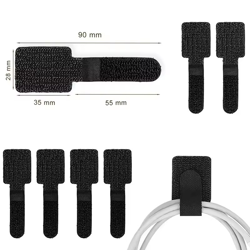 Nuevos bridas para cables reut - Cable Velcro Strap reseña y precio