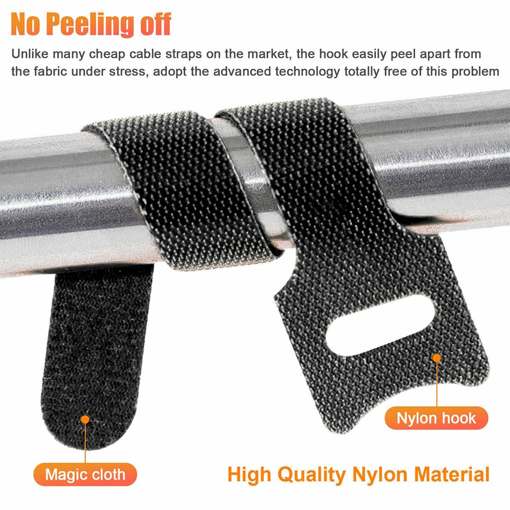 Velcros para cables, correas d - Cable Velcro Strap reseña y precio