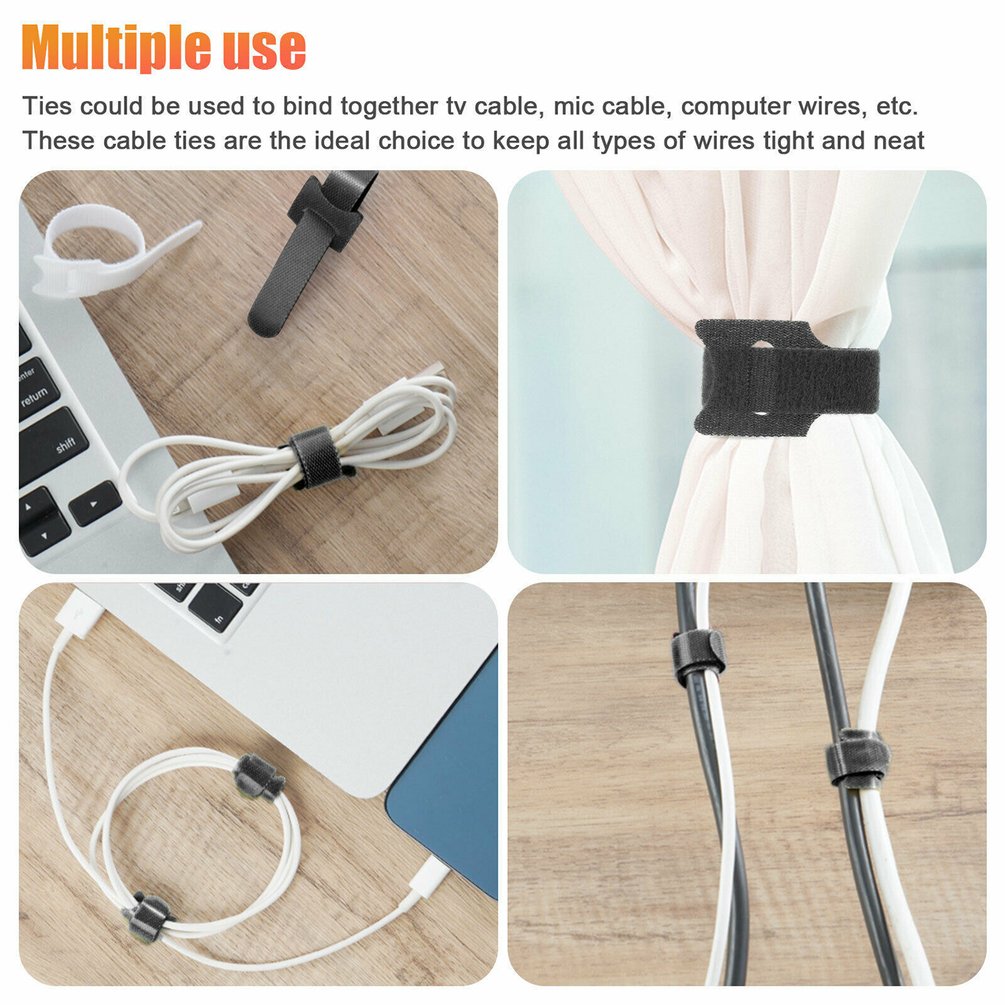 Velcros para cables, correas d - Cable Velcro Strap reseña y precio