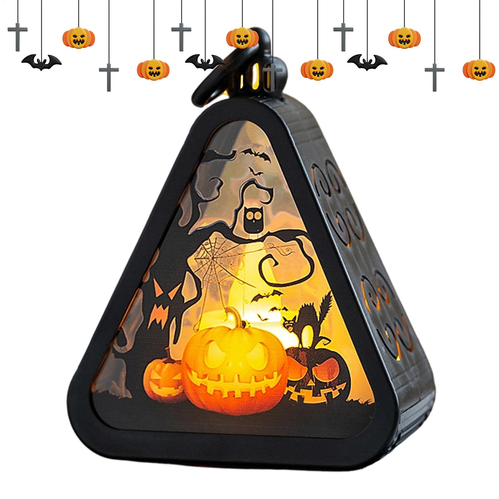 Decoración de Halloween, Lámpa - Desk Setup Shelves reseña y precio