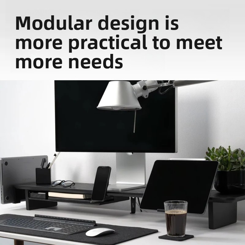 Soporte elevador de Monitor de - Desk Room Setup reseña y precio