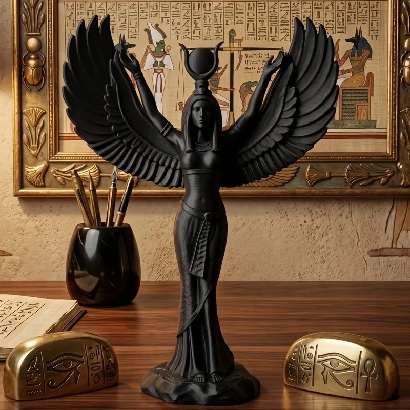 Figura de Diosa Alada, Estatua - Desk Setup Shelf reseña y precio