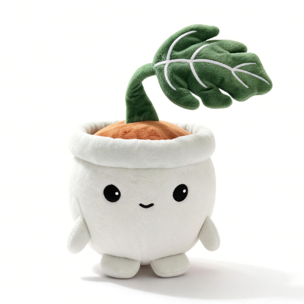 Lindo Peluche de Monstera en M - Desk Setup Plant reseña y precio