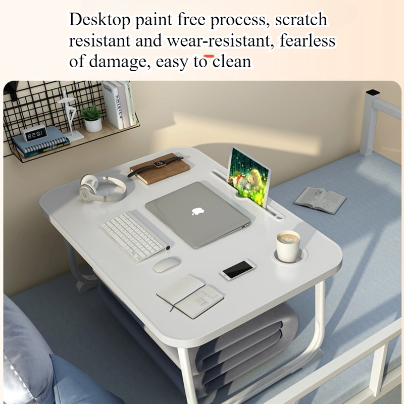 Escritorio de cama, mesa peque - Desk Setup With Laptop reseña y precio